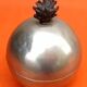 1960s Sugar bowl with a flame-like lid