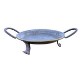 Plat à tourte Tourtière XVIII XIXe Cuivre Jaune Laiton Art populaire