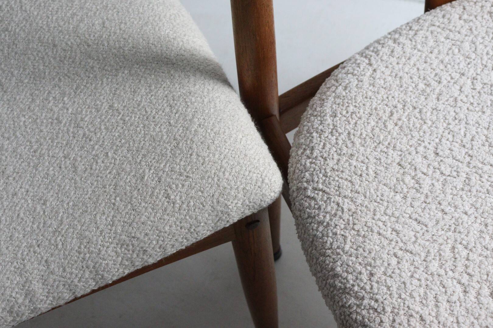 Set van 4 Johannes Anders voor Uldum Juliane stoelen 'Dyrepark'