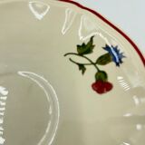 Duo of sub-cups sarraguemines décor agreste