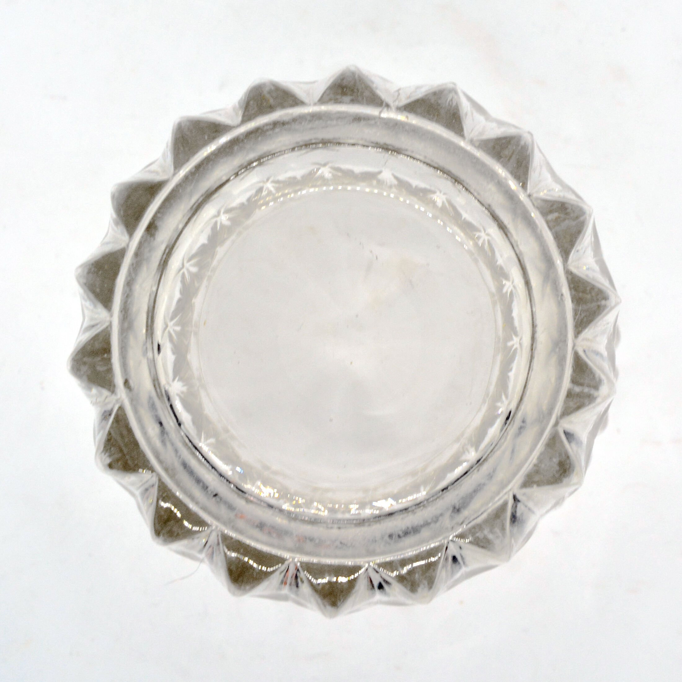 1960s modern glass vase by Jiří Řepásek, Poděbrady Czechoslovakia