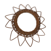 Miroir rotin  36cm
