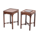 Bevan Funnell Mahogany Side Tables for Reprodux England, 1960s