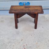 Solid oak stool 1940