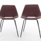 Paire de chaises "tonneau" 1965 Pierre Guariche