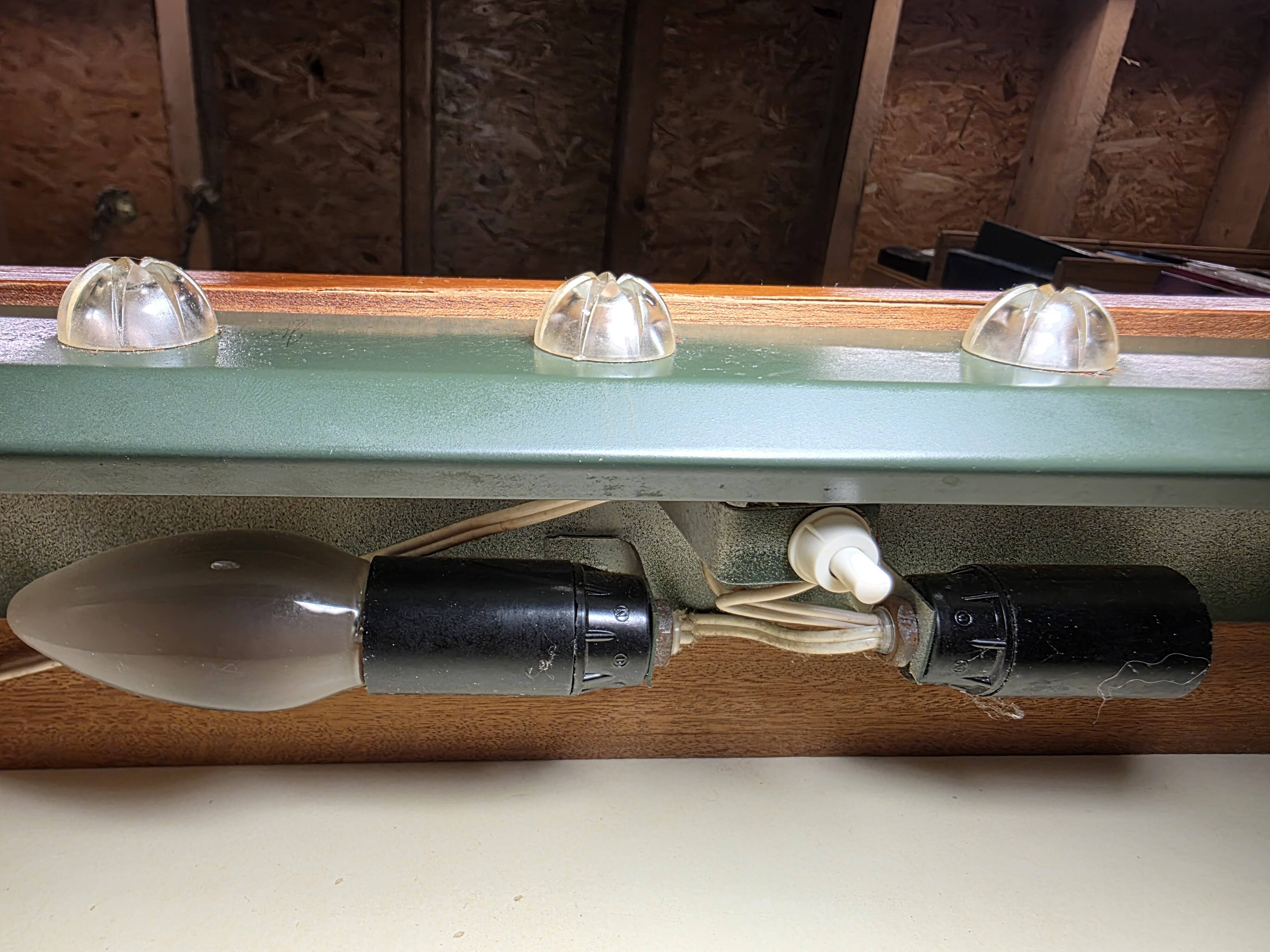 Pair of Scandinavian teak bedside tables from the 1960s.
