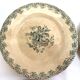 Old dessert plates Gien model Louis XV iron earth