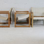 Set of 3 Diana armchairs by Karin Mobring, Ikéa, circa 1970