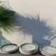 11 vintage Sado International dinner plates with plant motifs