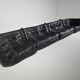 Togo black leather sofa, original, Michel Ducaroy, Ligne Roset, 1980