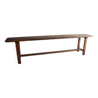 Old farm bench