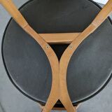 Pair of Calligaris Italian postmodern design chairs