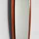 Wall mirror in teak Italy 1950 141x39cm