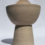 Ceramic stoneware floor lamp