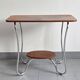 Vintage 1950s pedestal side table