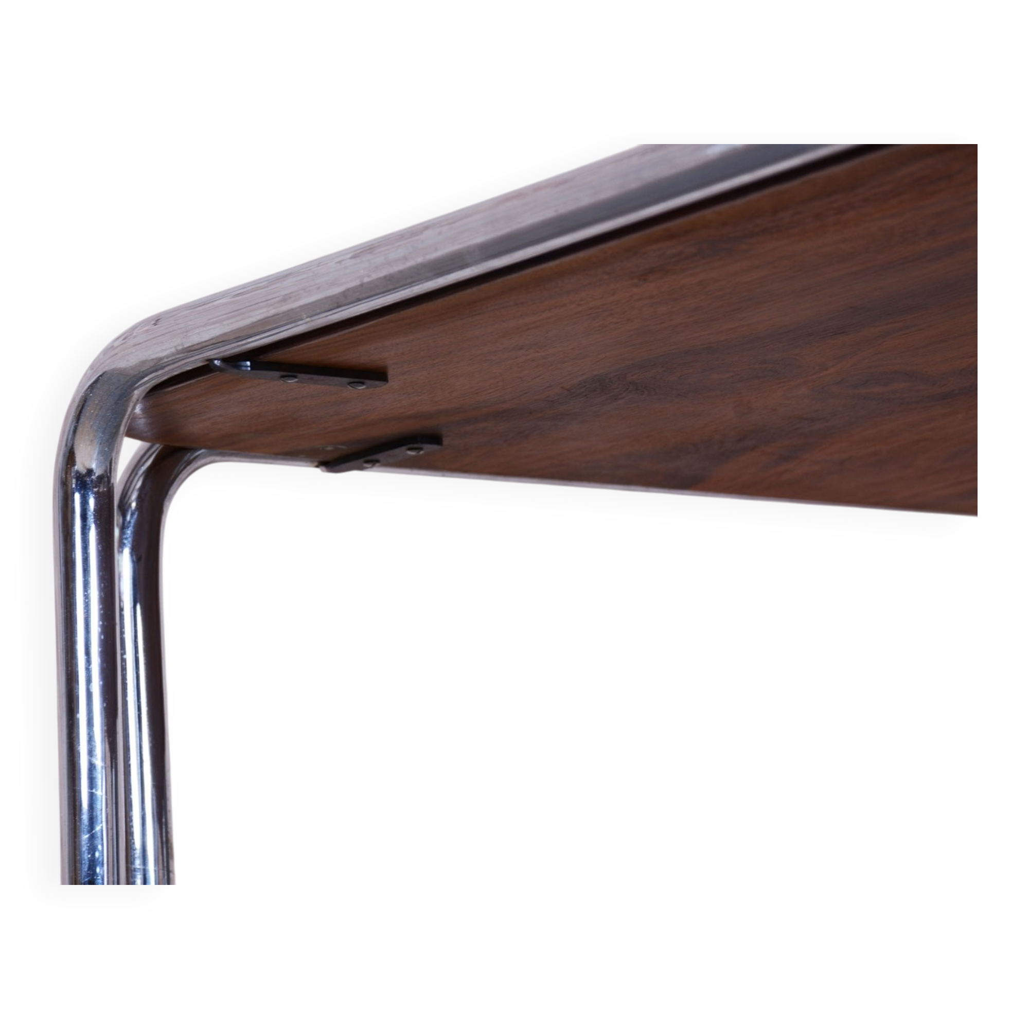 Art Deco Dining Table in Walnut by M. Breuer for Thonet, 1930s