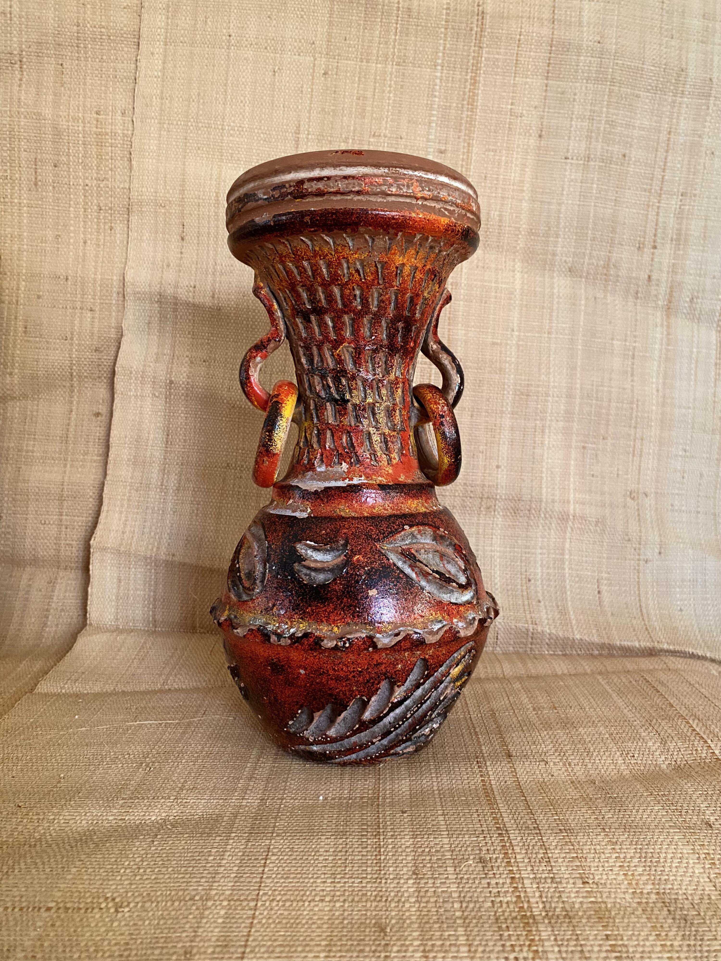 Ceramic vase from the 60s-70s.