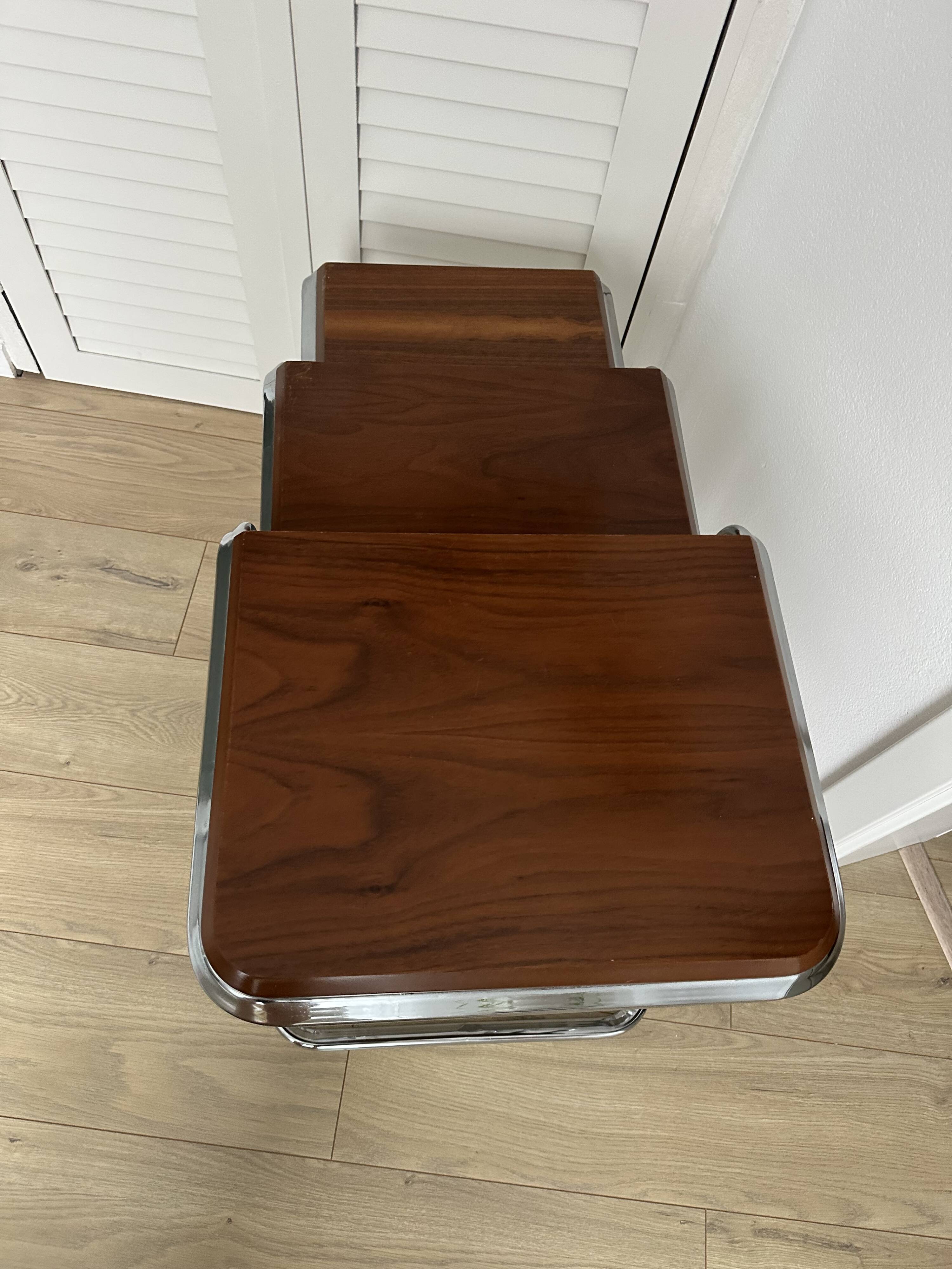 Set of 3 Vintage Nesting Tables