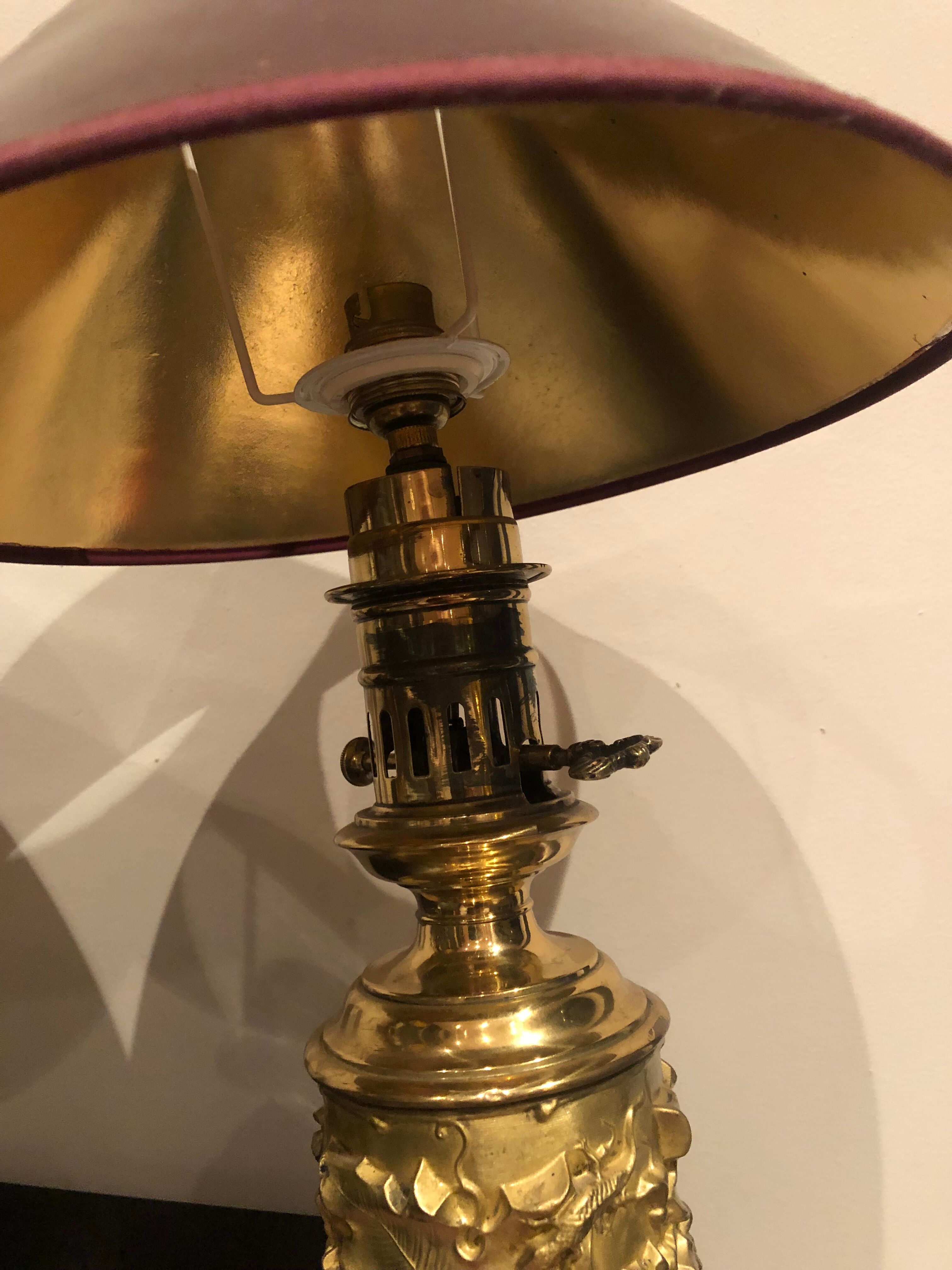 Paire de lampe ancienne