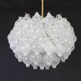 Large glass chandelier Tulipan by Kalmar, Austria, 1960s
