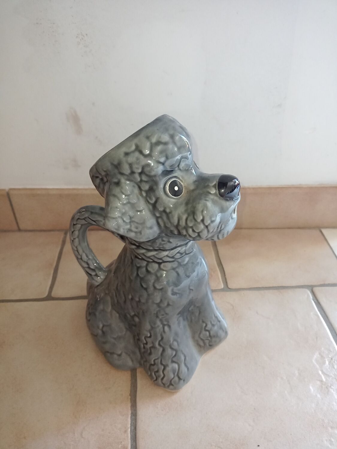 Anthropomorphic pitcher Dog