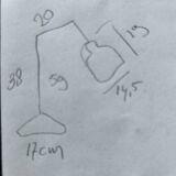 Ravel 1054 Gras Lamp Model 205 Adjustable Gras