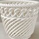 Bassano woven ceramic planter, 1960