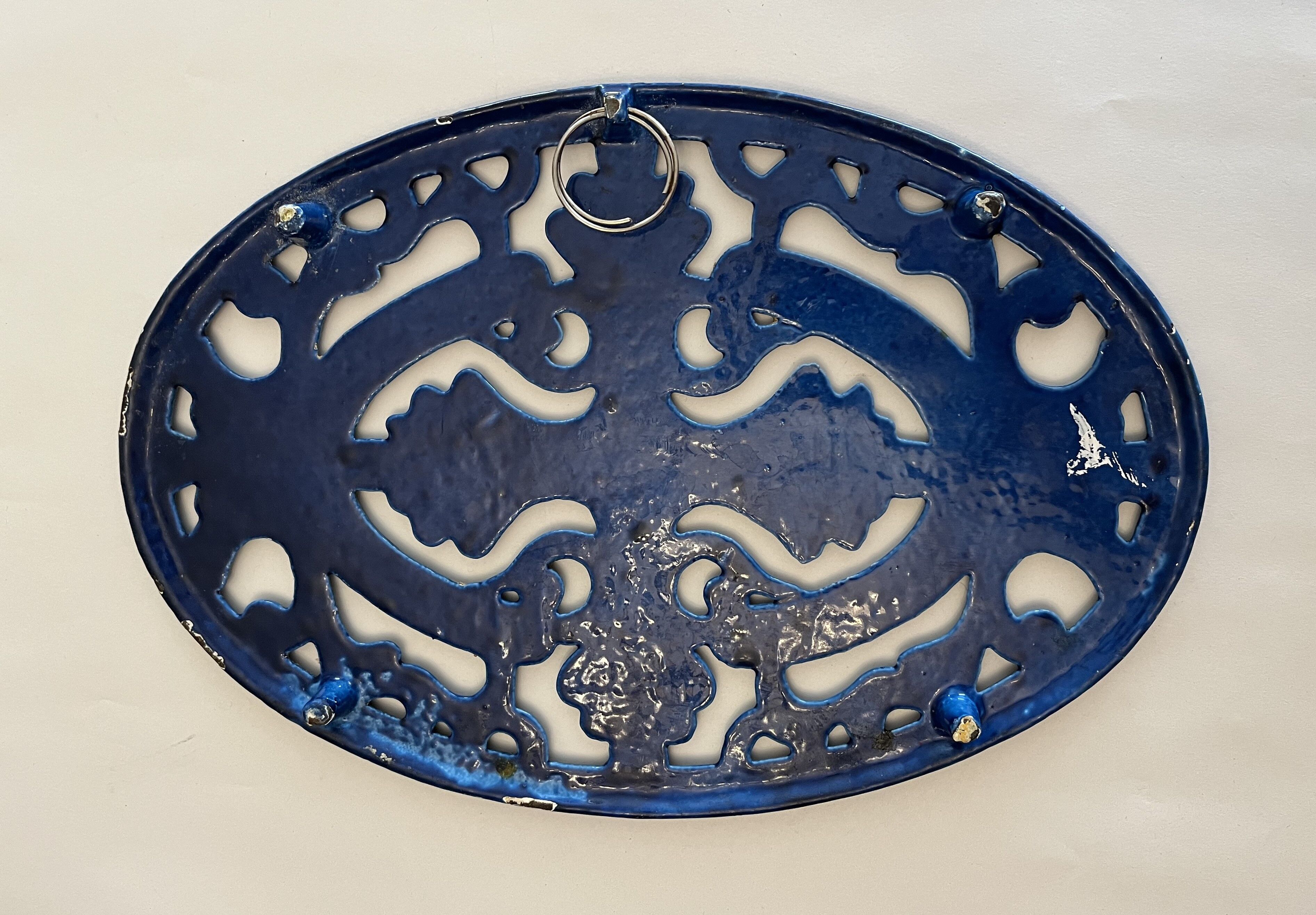 Cast iron underside