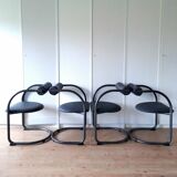 Set of 4 80s dining room chairs