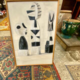 Modern geometric table