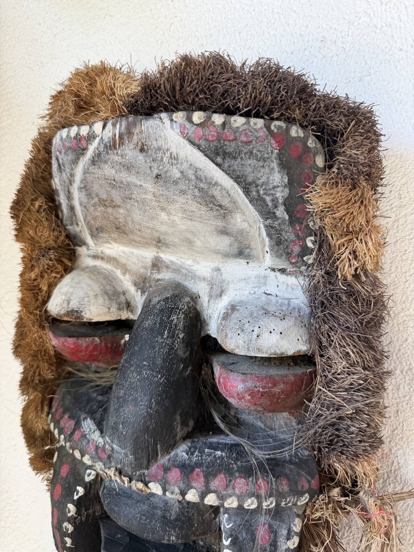 We Guéré Mask Côte d'Ivoire polychrome
