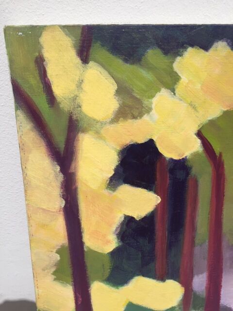 Canvas landscape of the south