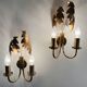 Naturalist wall lights from the 70s/80s (X2)