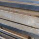 4 chairs bistro folding metal and slatted wood