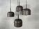 4x vintage pendant lamps – staff