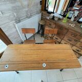 Double school desk