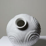 Small round porcelain vase in Art Deco style 1935