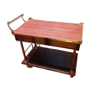 table aux roulettes modulable