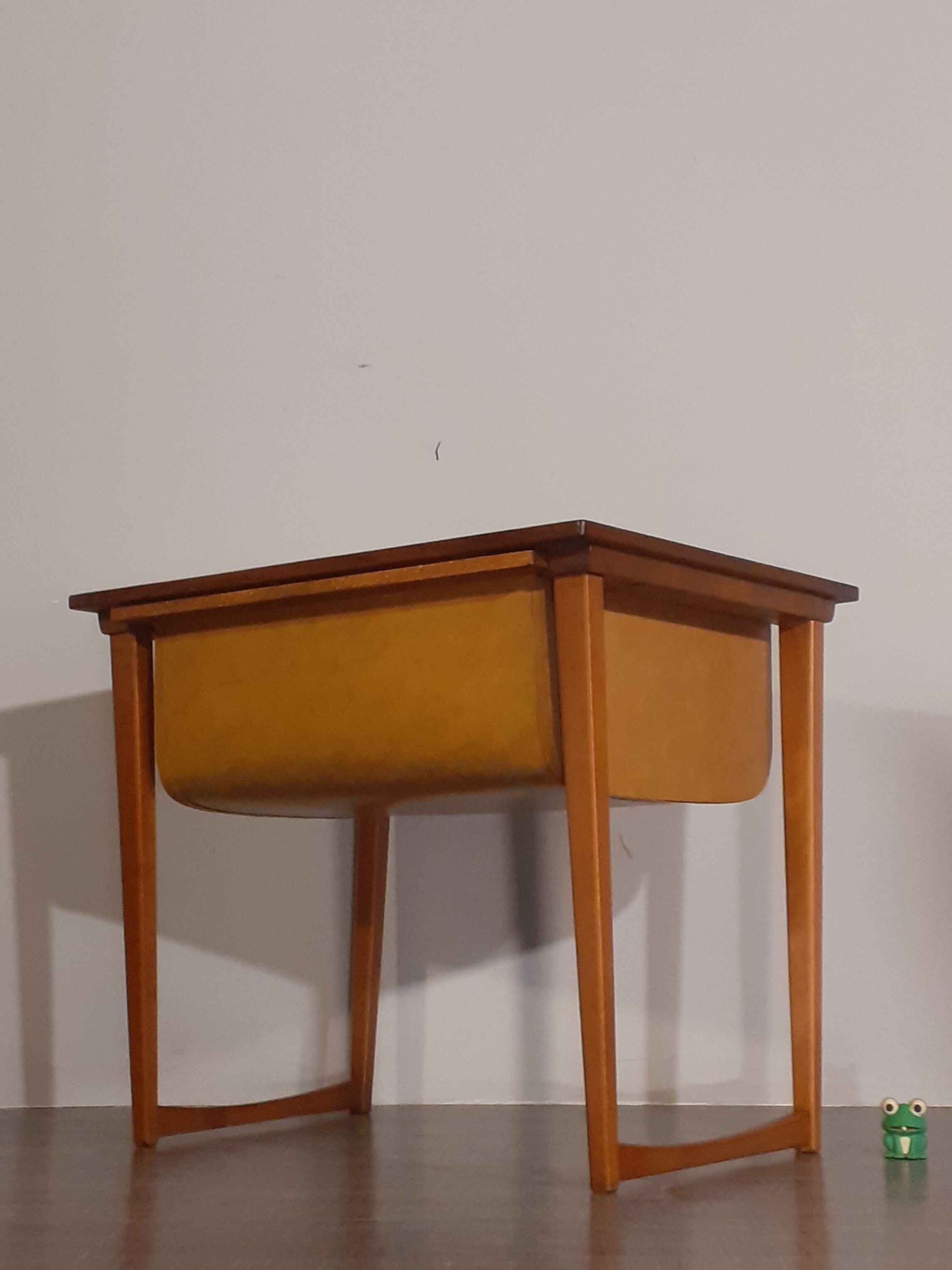 Norwegian teak and leather designer, 1960