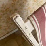 Chaise longue rayée