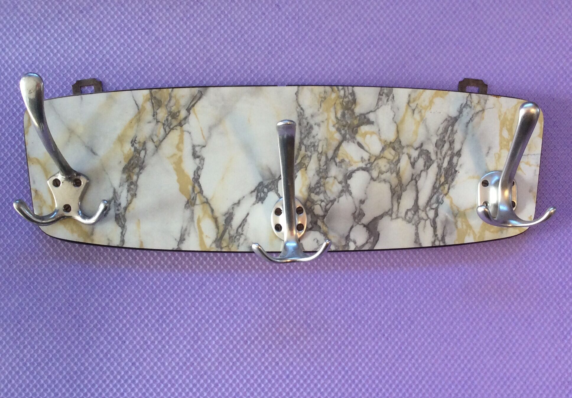Formica coat rack from the 60s and 70s