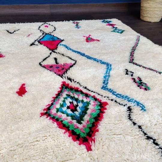 Berber carpet azilal 150x250 cm