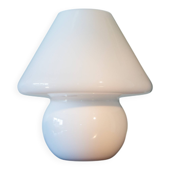 Blown glass mushroom lamp 1970