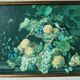 Still life, oil on framed canvas.