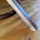 Parrot coat rack on antique turned wood stand