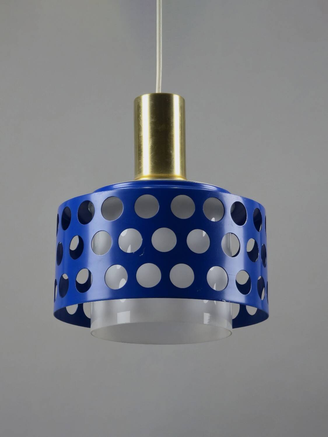 1970s finnish space-age lynx pendant lamp by kai finnmark