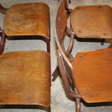 Lot de 7 chaises Mullca