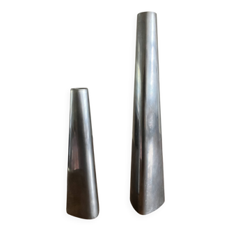 A pair of Ikea Rënos candlesticks, vintage 1980