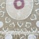 Vintage hand-embroidered tablecloth 145x154 cm