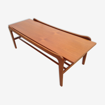 Table basse  en teck scandinave